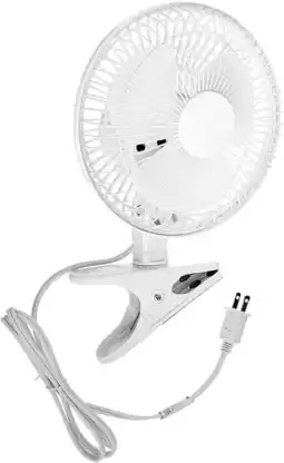 Walmart JOEY'Z 6-Inch 2-Speed Clip-On Desk Fan, Whisper Quiet, Adjustable Tilt offer