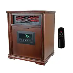 Walmart Open Box Lifesmart 4 Element 1500W Electric Infrared Quartz Space Heater offer