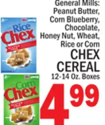 C Town GENERAL MILLS CHEX CEREAL offer