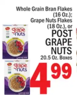 C Town POST GRAPE NUTS 20.5 Oz. Boxes offer