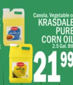 C Town KRASDALE PURE CORN OIL offer