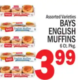 C Town BAYS ENGLISH MUFFINS offer