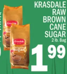 C Town KRASDALE RAW BROWN CANE SUGAR offer