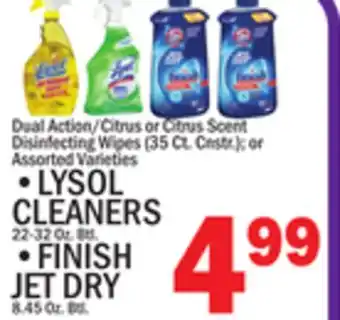 C Town LYSOL CLEANERS 22-32 Oz. Btl offer