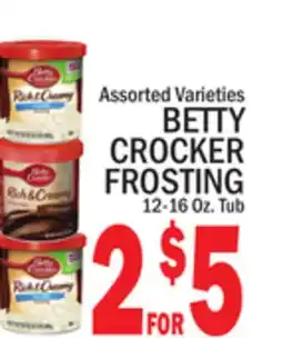 C Town BETTY CROCKER FROSTING offer