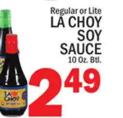 C Town LA CHOY SOY SAUCE offer