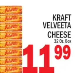 C Town KRAFT VELVEETA CHEESE offer