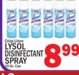 C Town LYSOL DISINFECTANT SPRAY offer