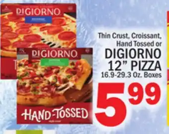 C Town DIGIORNO 12 PIZZA offer