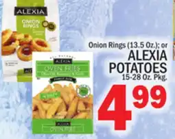 C Town ALEXIA POTATOES, 15-28 Oz. Pkg offer