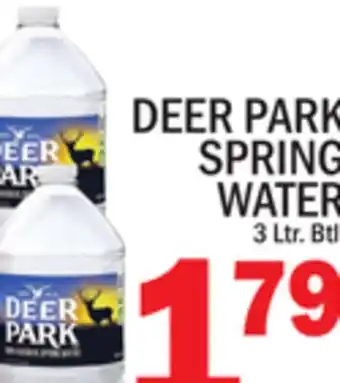 C Town DEER PARK SPRING WATER offer