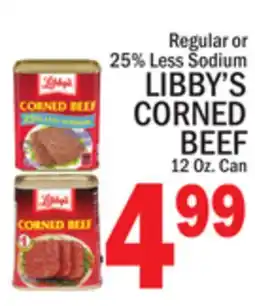 C Town LIBBY'S CORNED BEEF offer