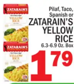 C Town ZATARAIN'S YELLOW RICE offer