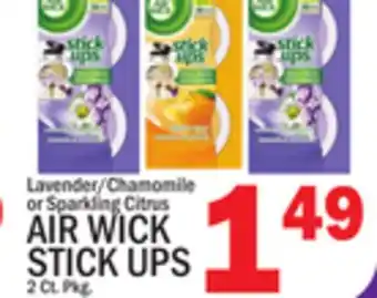 C Town AIR WICK STICK UPS offer