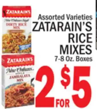 C Town ZATARAIN'S RICE MIXES offer