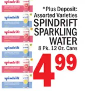 C Town SPINDRIFT SPARKLING WATER offer