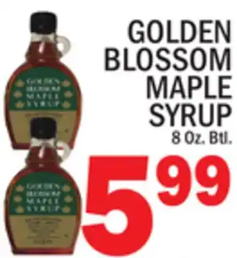 C Town GOLDEN BLOSSOM MAPLE SYRUP offer