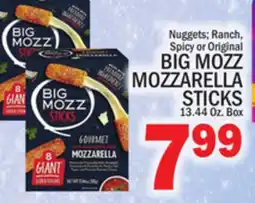 C Town BIG MOZZ MOZZARELLA STICKS offer