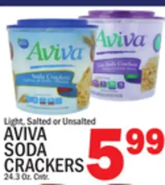 C Town AVIVA SODA CRACKERS offer