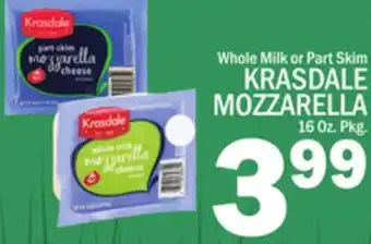 C Town KRASDALE MOZZARELLA offer