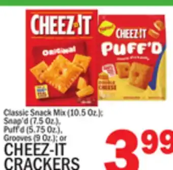 C Town CHEEZ-IT CRACKERS offer