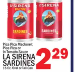 C Town LA SIRENA SARDINES offer