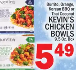 C Town KEVIN'S CHICKEN BOWLS offer