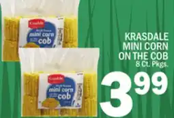 C Town KRASDALE MINI CORN ON THE COB offer