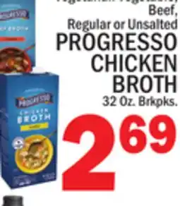 C Town PROGRESSO CHICKEN BROTH offer