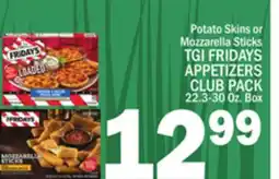 C Town TGI FRIDAYS APPETIZERS CLUB PACK offer