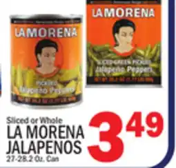 C Town LA MORENA JALAPENOS offer