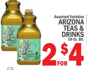 C Town ARIZONA TEAS & DRINKS offer