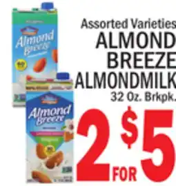 C Town ALMOND BREEZE ALMONDMILK offer