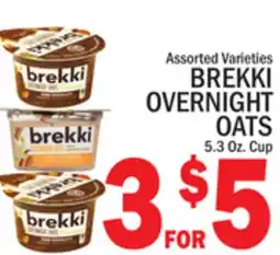 C Town BREKKI OVERNIGHT OATS offer