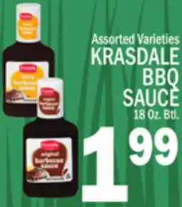 C Town KRASDALE BBQ SAUCE offer