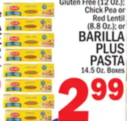 C Town BARILLA PLUS PASTA offer