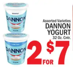 C Town DANNON YOGURT offer