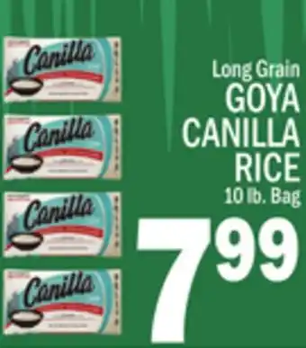 C Town GOYA CANILLA RICE offer