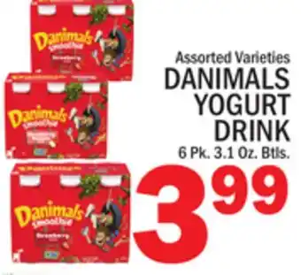 C Town DANIMALS YOGURT DRINK offer