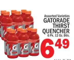 C Town GATORADE THIRST QUENCHER offer