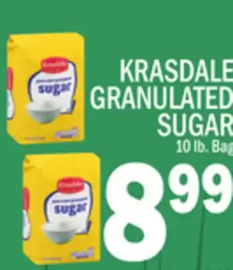 C Town KRASDALE GRANULATED SUGAR offer