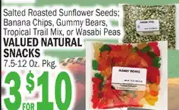 C Town VALUED NATURAL SNACKS offer