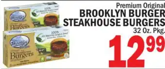 C Town BROOKLYN BURGER STEAKHOUSE BURGERS offer