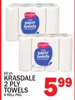 C Town KRASDALE 2 PLY TOWELS offer