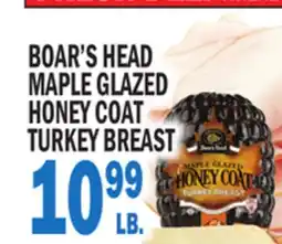 C Town BOAR'S HEAD MAPLE GLAZED HONEY COAT TURKEY BREAST offer