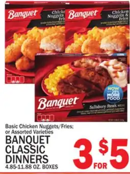 C Town BANQUET CLASSIC DINNERS offer