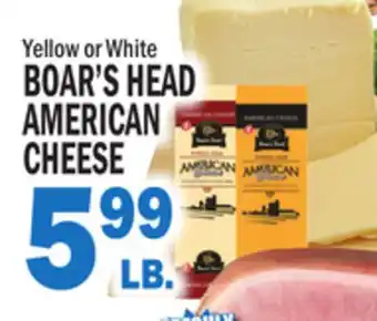 C Town BOAR'S HEAD AMERICAN CHEESE offer