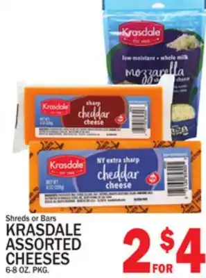 C Town KRASDALE ASSORTED CHEESES offer