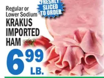 C Town KRAKUS IMPORTED HAM offer