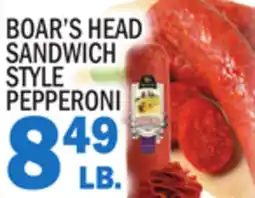 C Town BOAR'S HEAD SANDWICH STYLE PEPPERONI offer